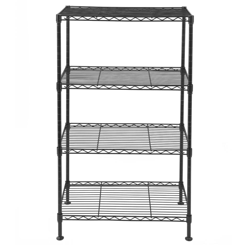 4-Tier Industrial Welded Wire Shelving - JC Global